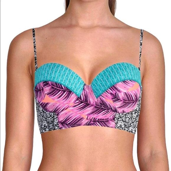 Hula Honey Other - Hula Honey push-up swim top